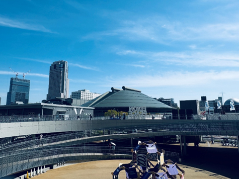 （頼まれもしないのにエディオンピースウィング広島側からも激写）