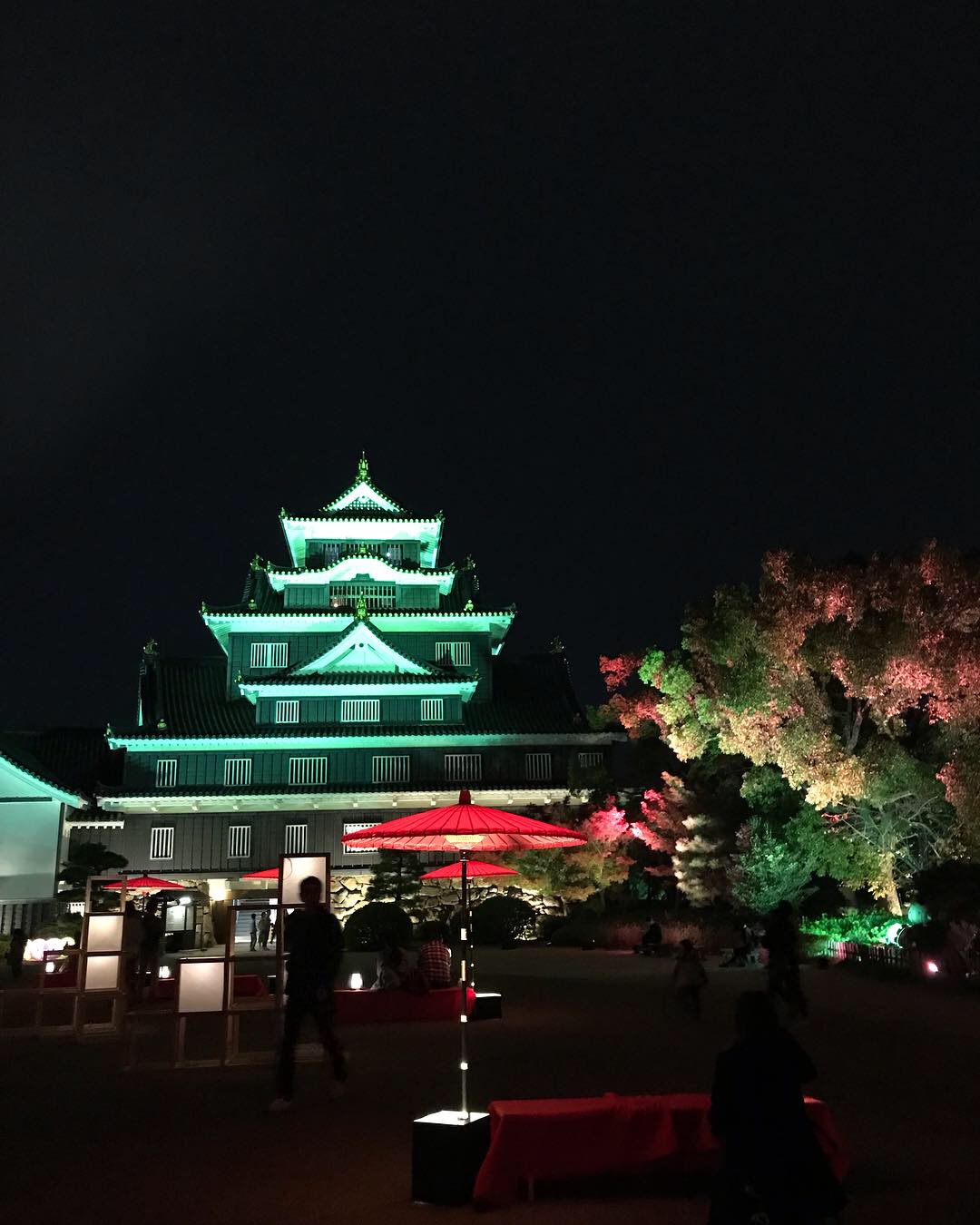 岡山の秋いろに染まった 夜長をたのしむ 幻想庭園 コンサルタントブログ メイツ中国転職プロジェクト